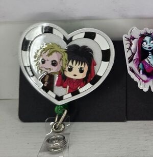 Beetlejuice Badge